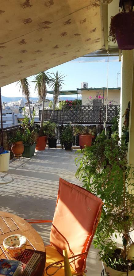 Penthouse Balcony Close To Acropolis Lägenhet Aten Exteriör bild